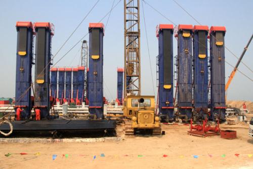 鏈條抽油機(jī)機(jī)架的振動(dòng)時(shí)效處理