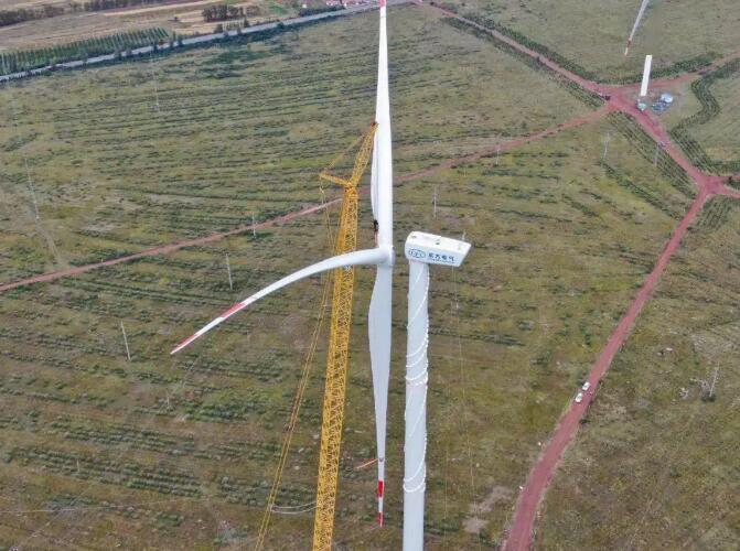 大中型風電塔架焊接殘余應力消除
